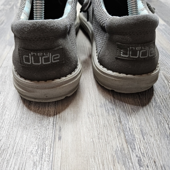 Hey Dude Wally Soxs Charcoal Men\'s 8
